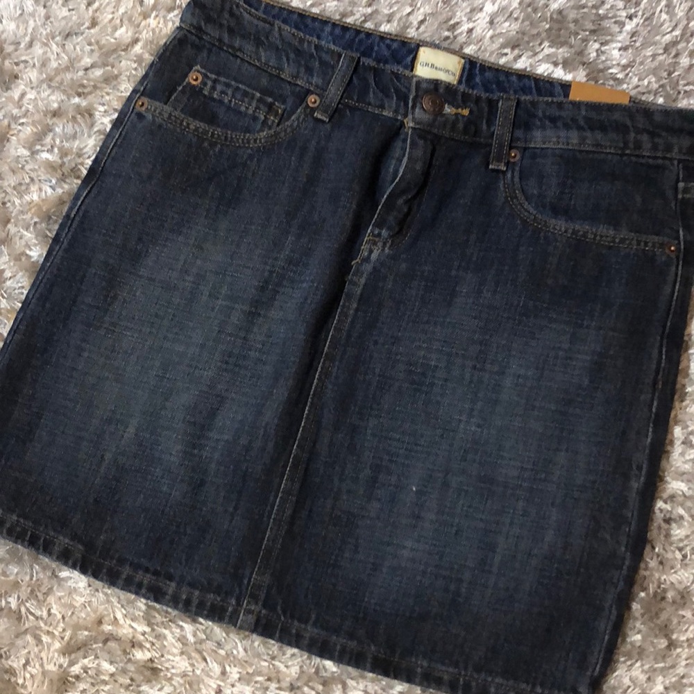 G.H. Bass & Co Denim Skirt (NWT)
